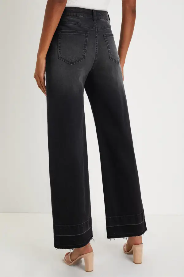 Washed Denim Airy Jeans