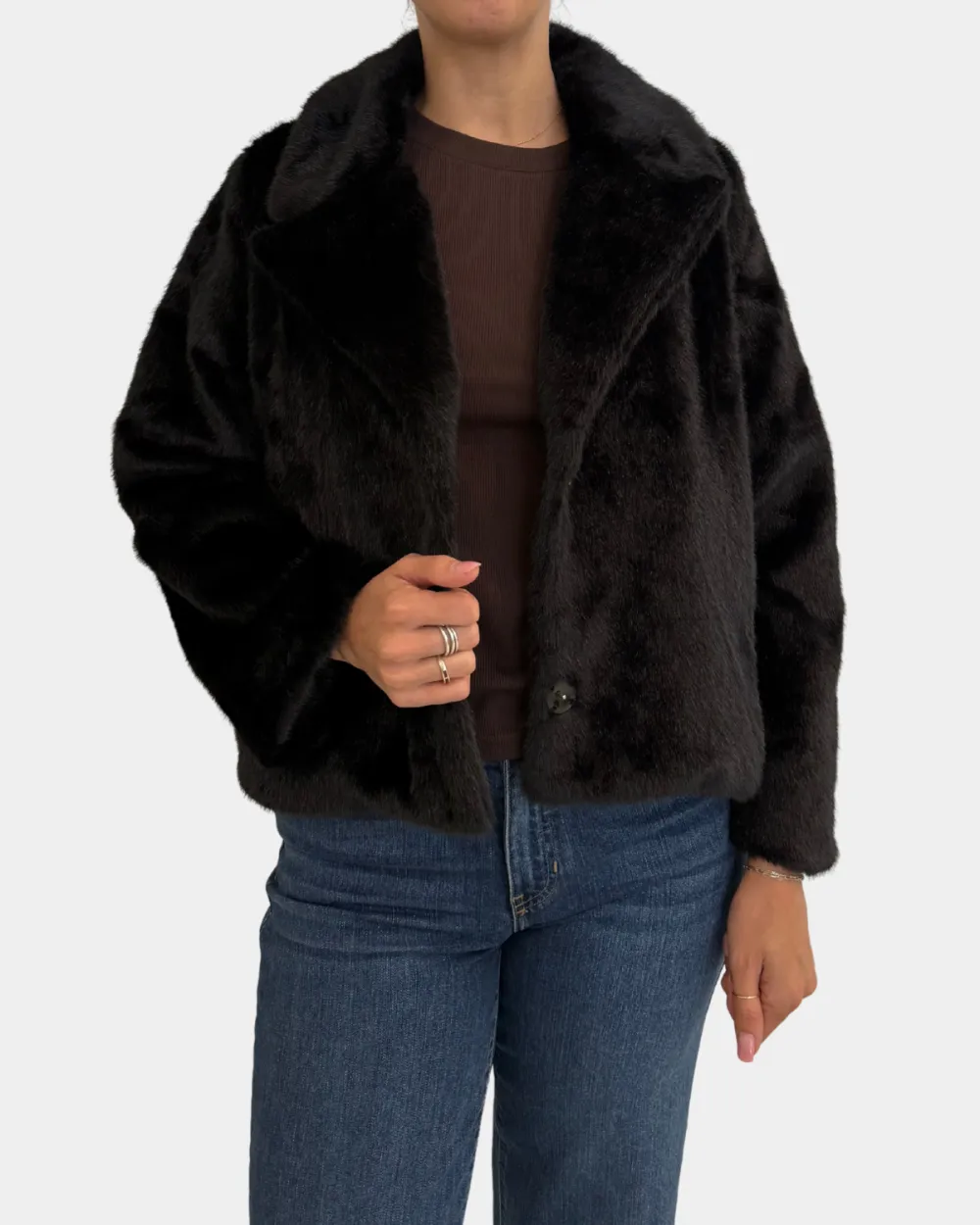 Faux Fur Jacket