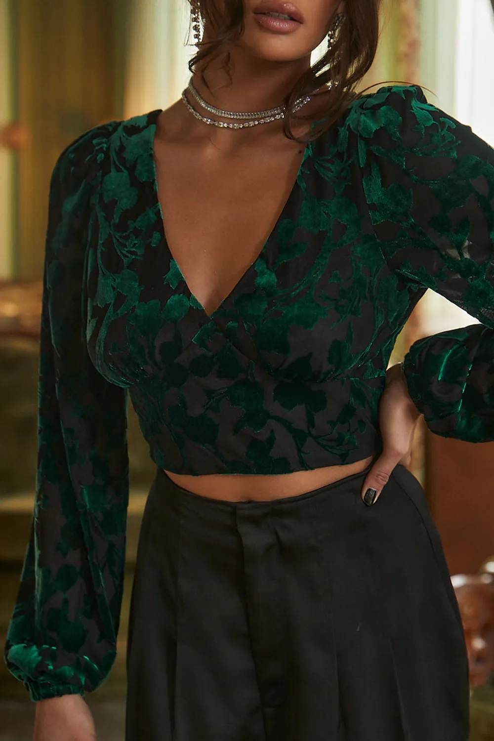 Love Affair Floral Blouse