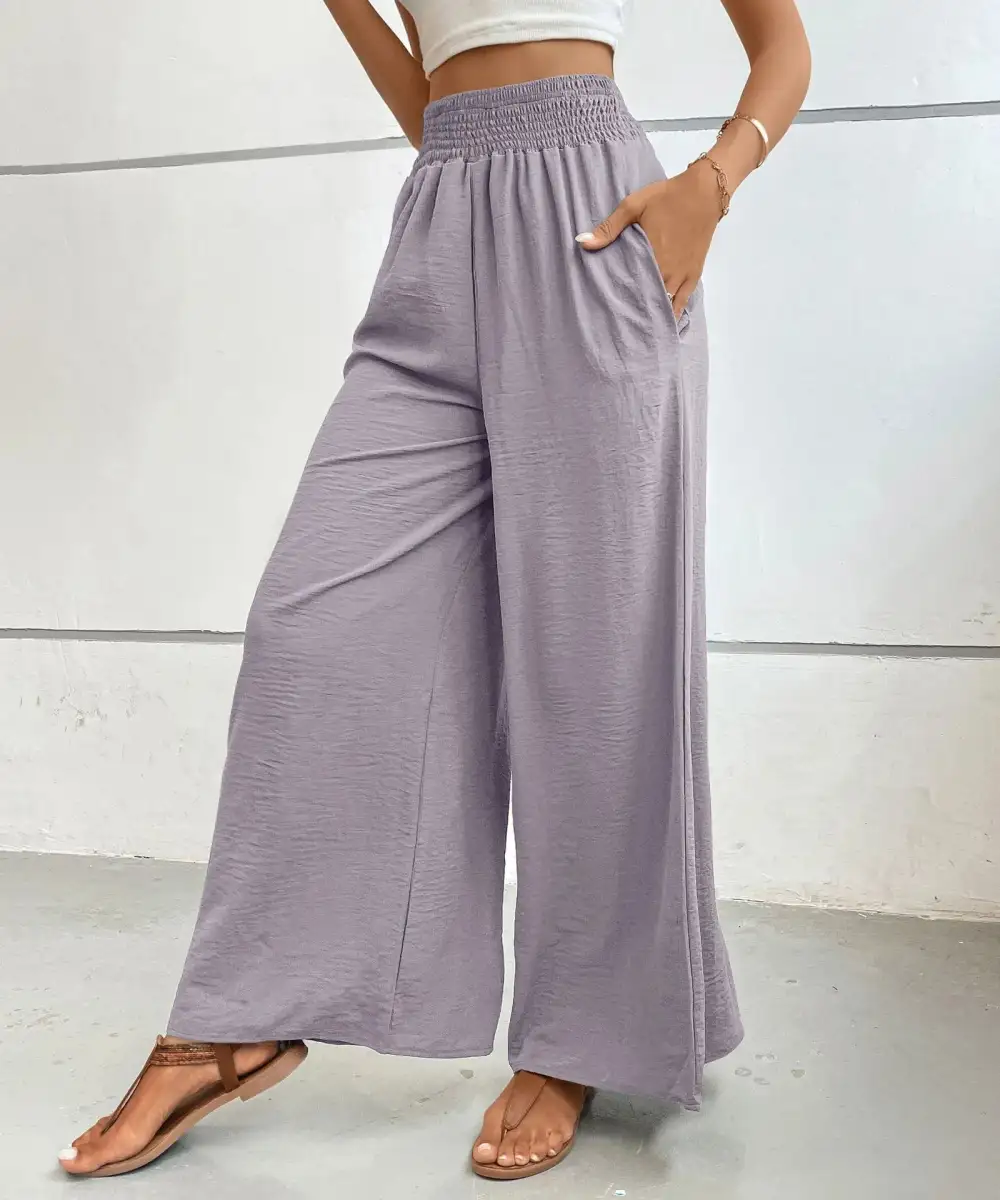 High Waisted Wide Leg Pants