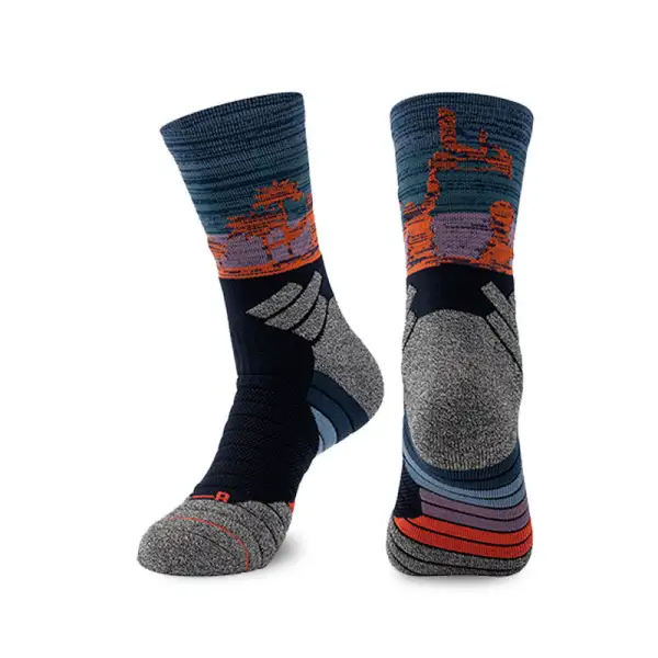Contemporary Cushioned Hiking Socks