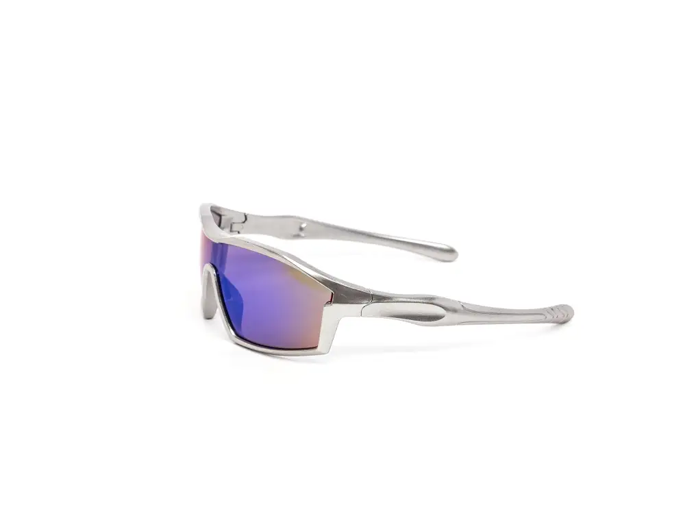 12-Pack Kids Sport Shield Wraparound Burnt Mirror Performance Sunglasses
