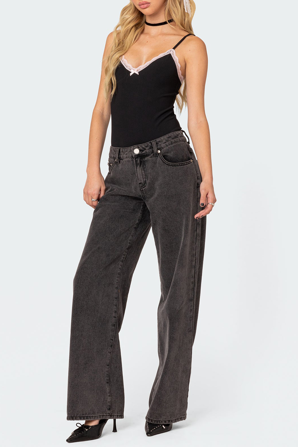 Ribbed Bodysuit White