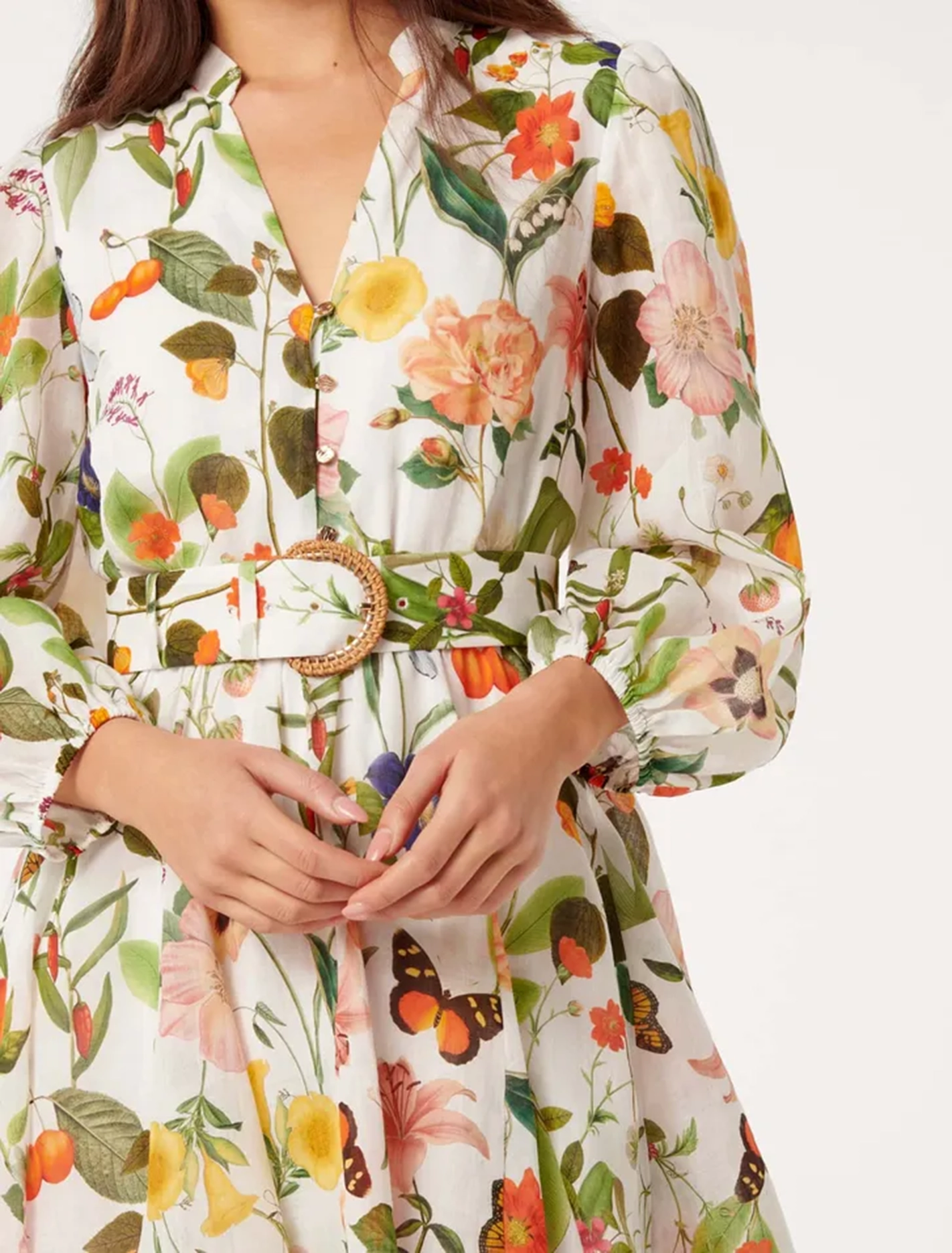 Printed Mini Skater Dress