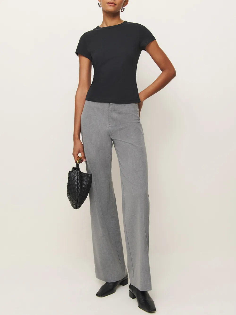 Basic Crew Neck Cotton T-Shirt