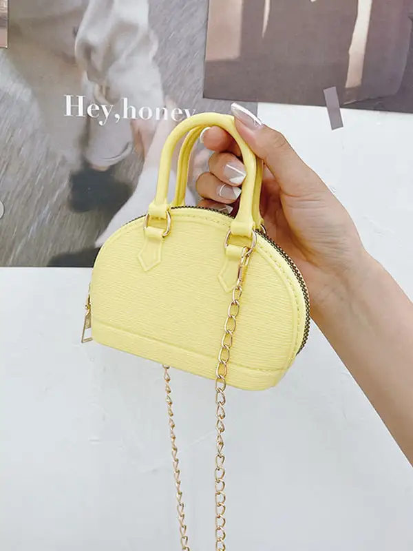 Compact Geometric Crossbody Bag