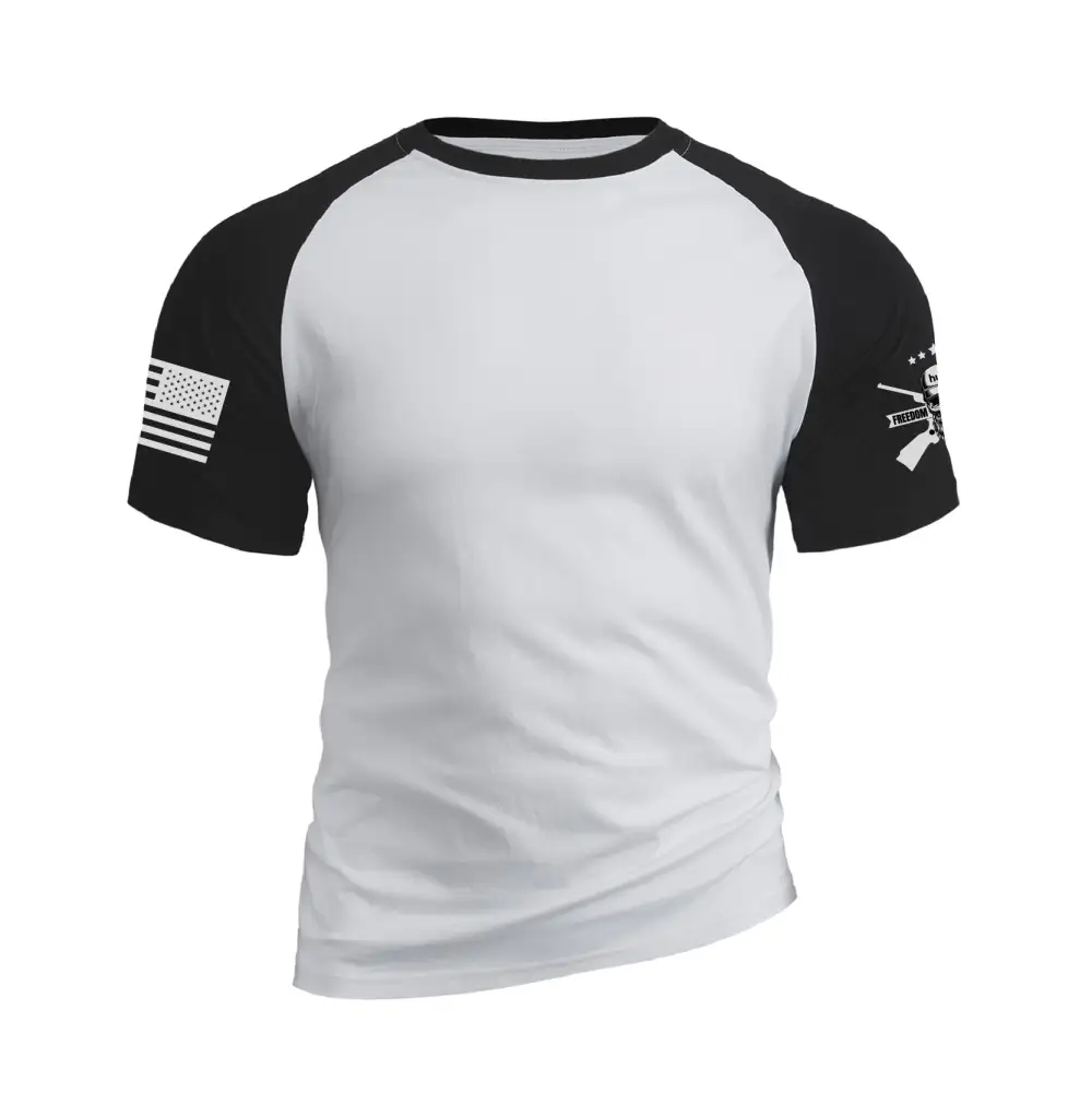 DON'T LIKE ME RAGLAN GRAPHIC TEE