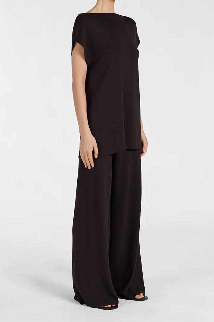 BITTER CHOC KNIT PANT