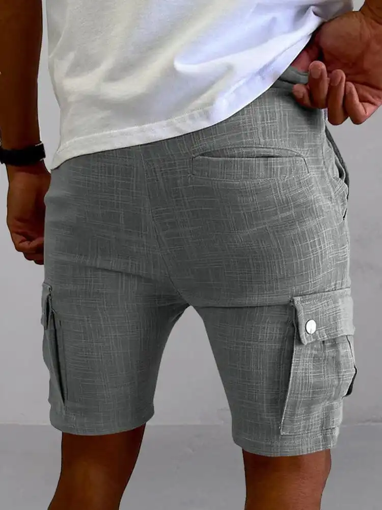 Men's Lightweight Cotton Cargo Shorts