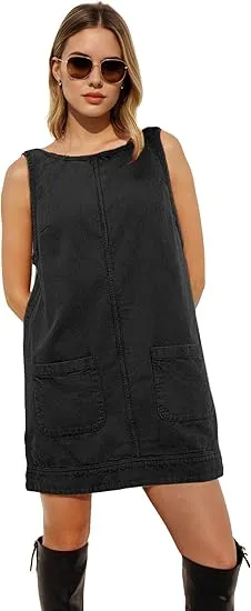 👗 Women’s Corduroy Overalls Dress – Soft, Cute & Effortlessly Stylish
