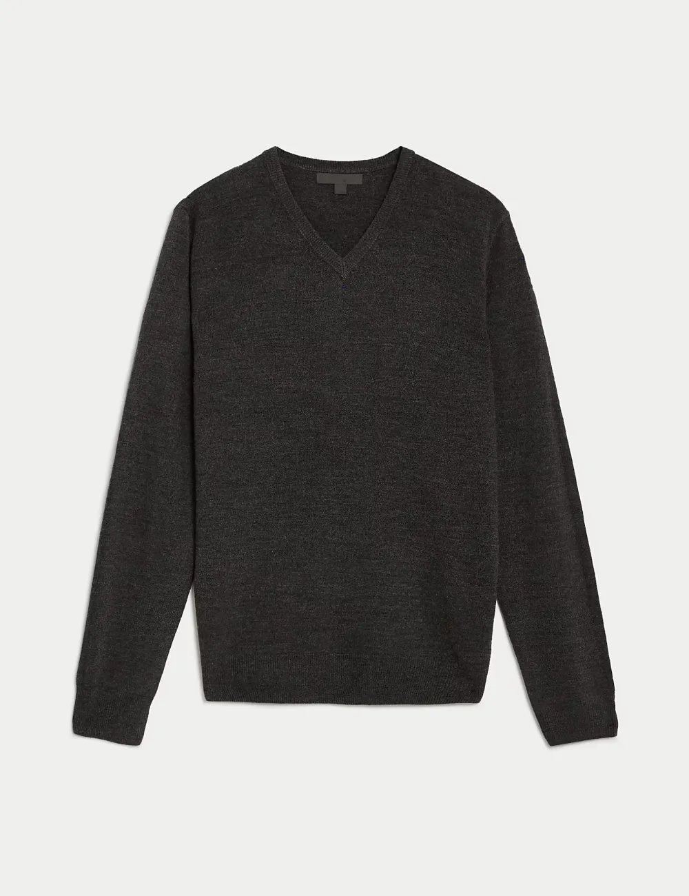 V-neck Long-Sleeved Knitted Sweater
