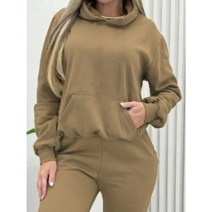 Long Sleeve Hoodie and Joggers Set