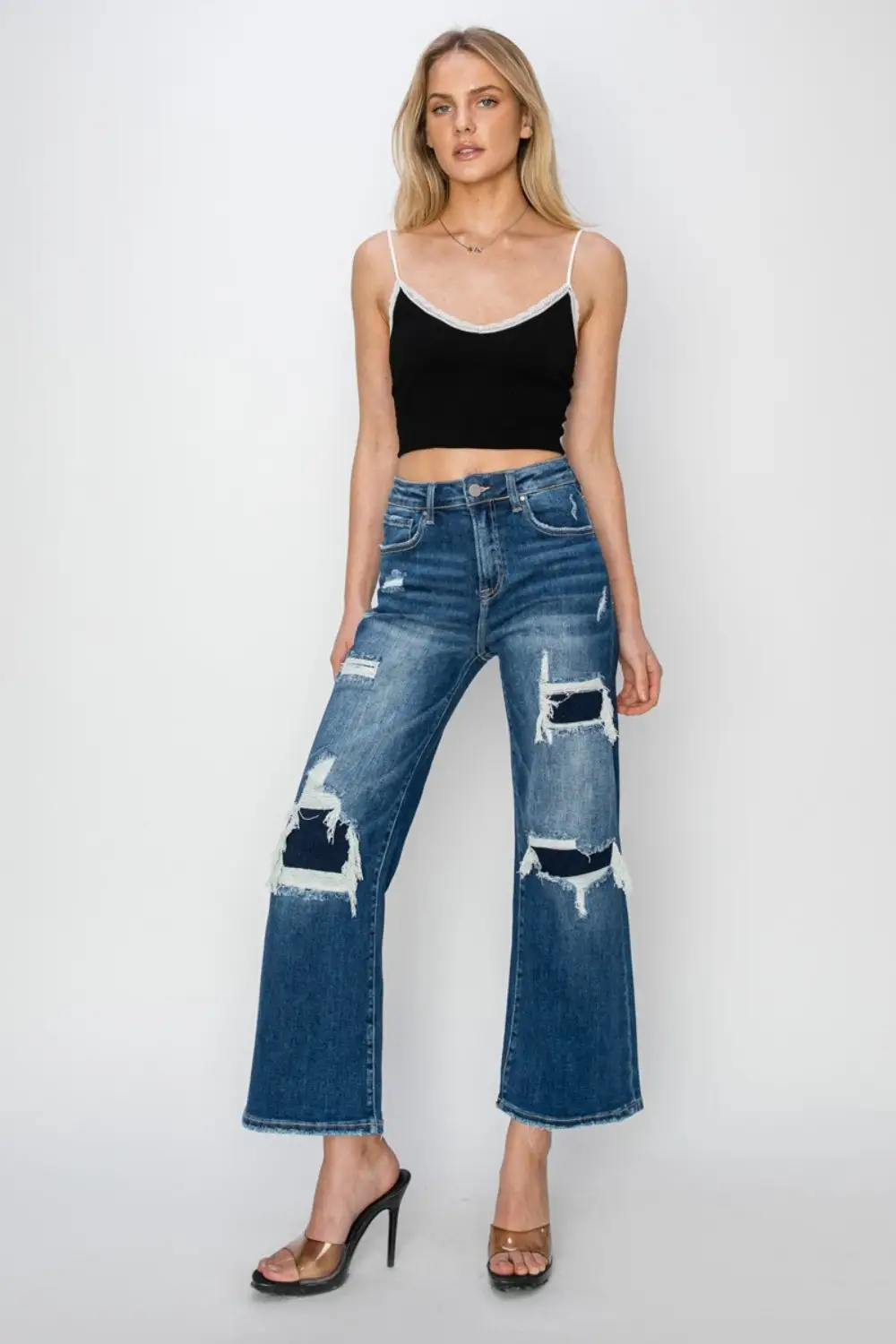 Casual Easy Layer Denim Jeans