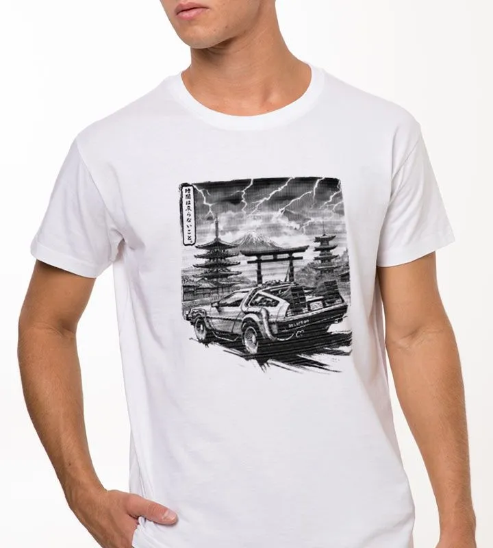 Back to the Japanese Temple Graphic T-Shirt