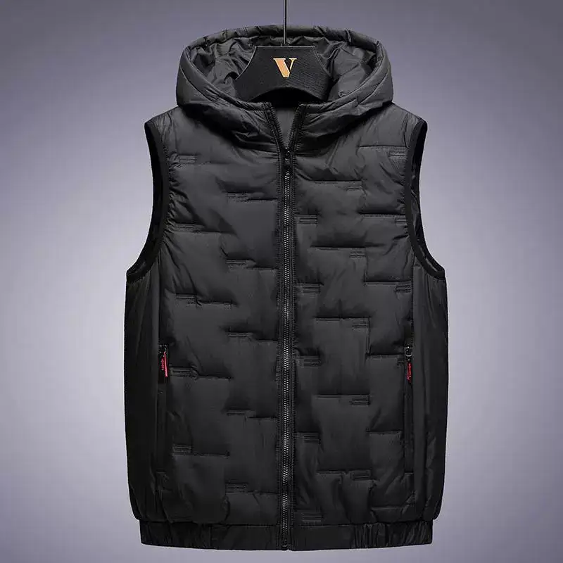 Quilted Hooded Insulated Vest