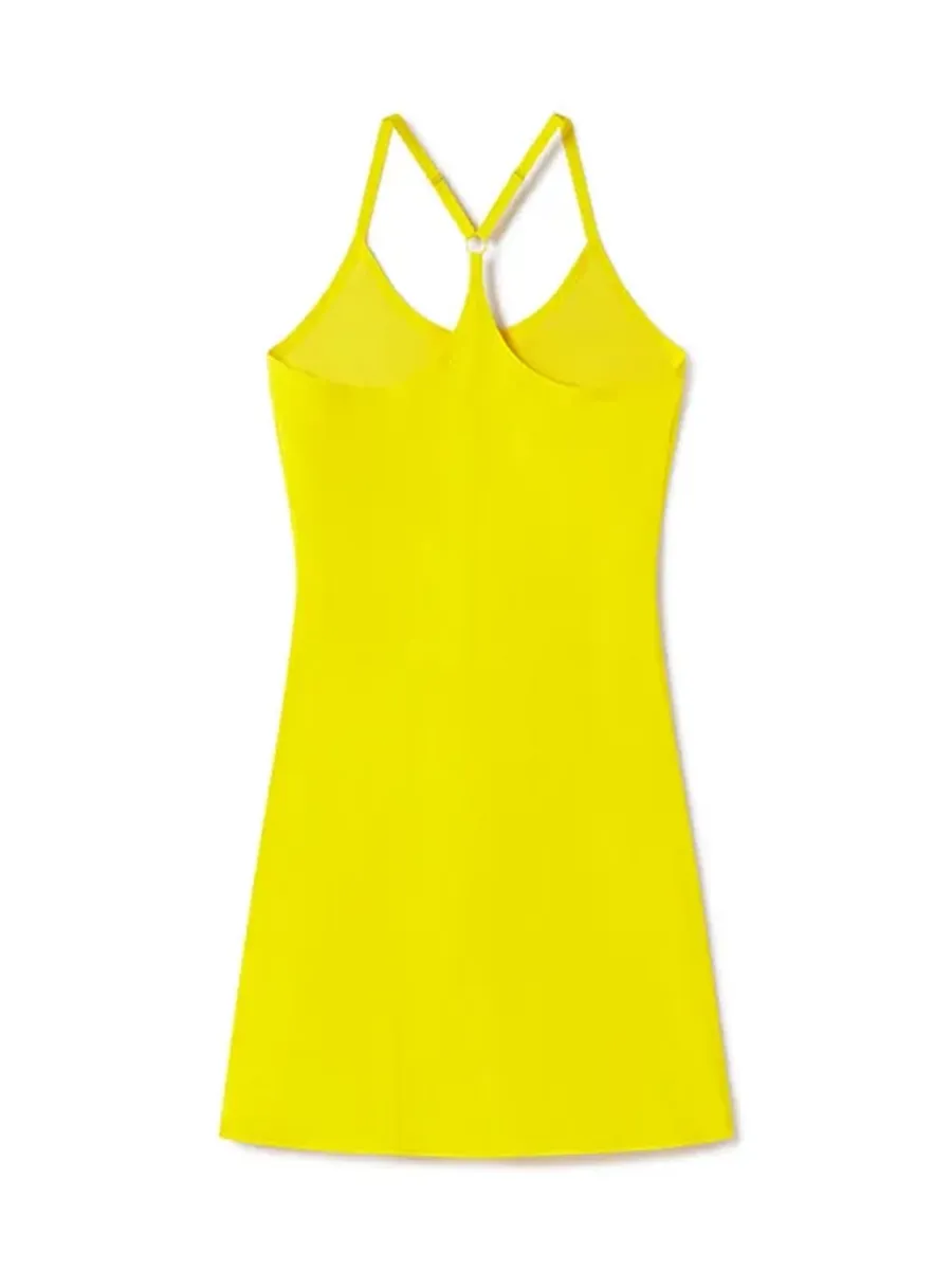 Yellow Exercise Dress