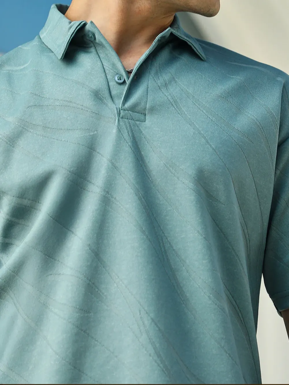 Solid Color Short Sleeve Polo Shirt