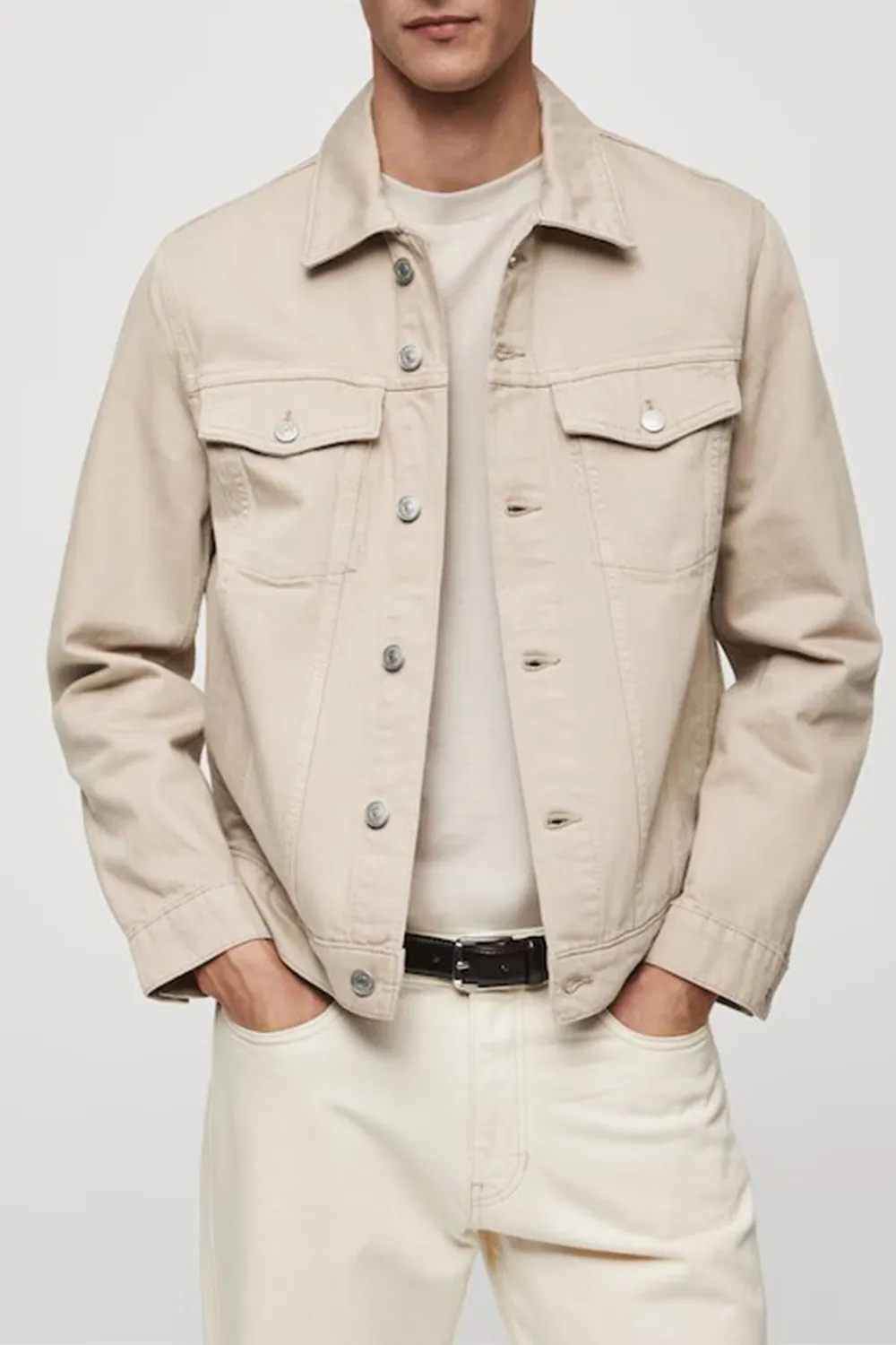 Pocketed Denim Jacket