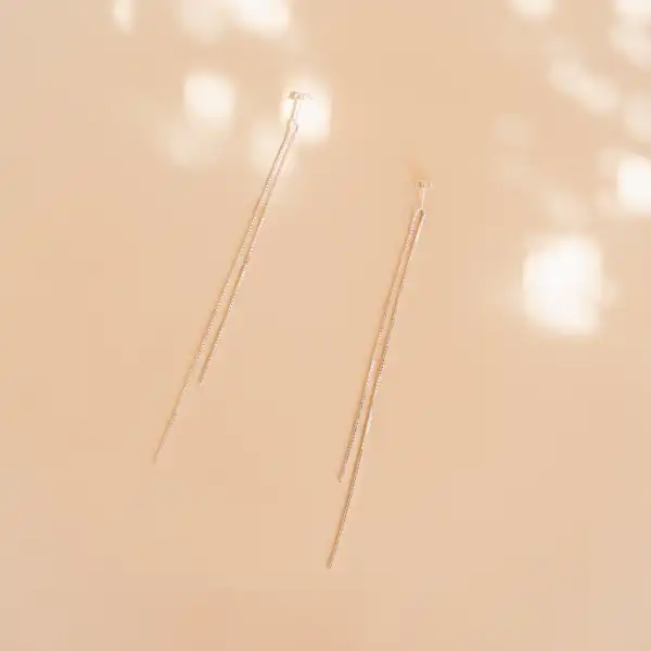 Fringe Cubic Earrings