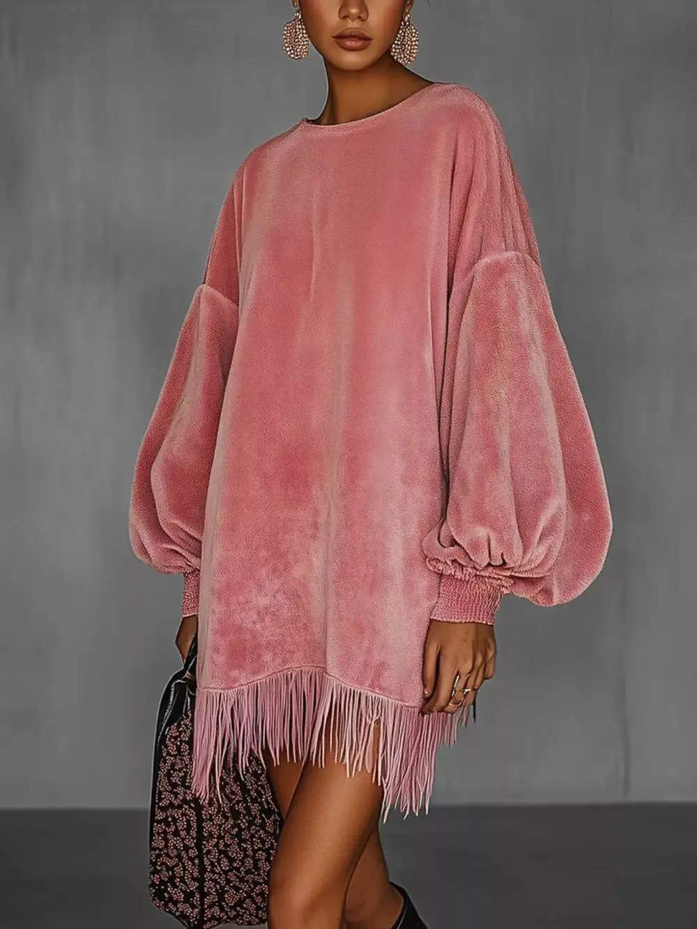 Velvet Mini Dress