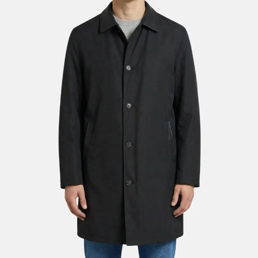 Refined Shearling Classic Coat