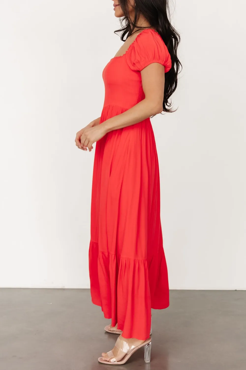 Daily Comfort Soft Square Neck Dress