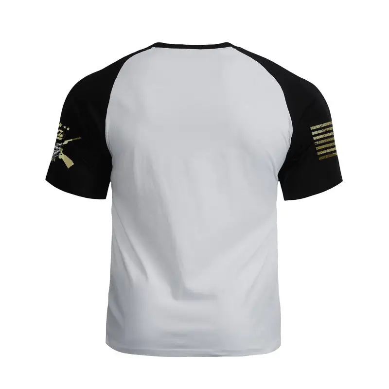 THE AWESOME DAD RAGLAN GRAPHIC TEE