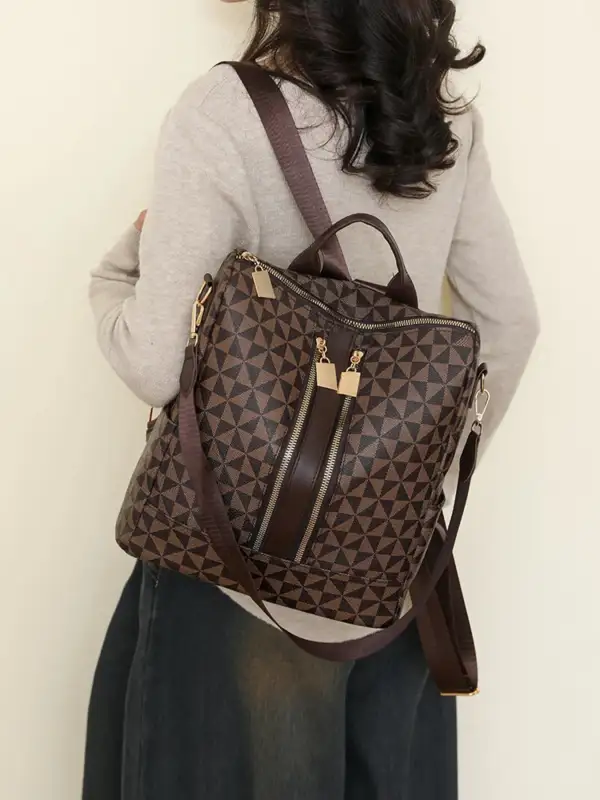 Geometric Everyday Backpack