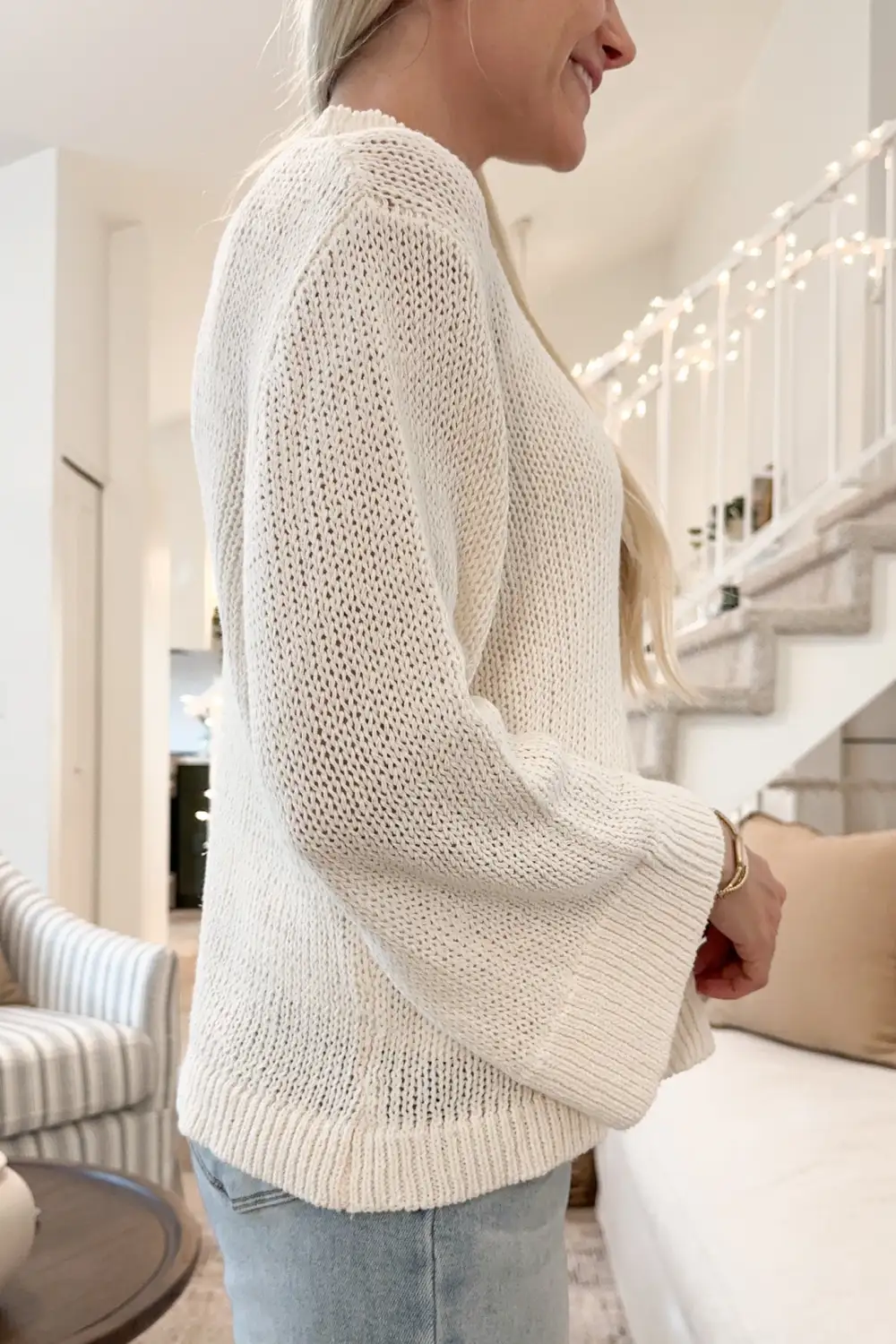 Relaxed Cut Soft Knit Sweater