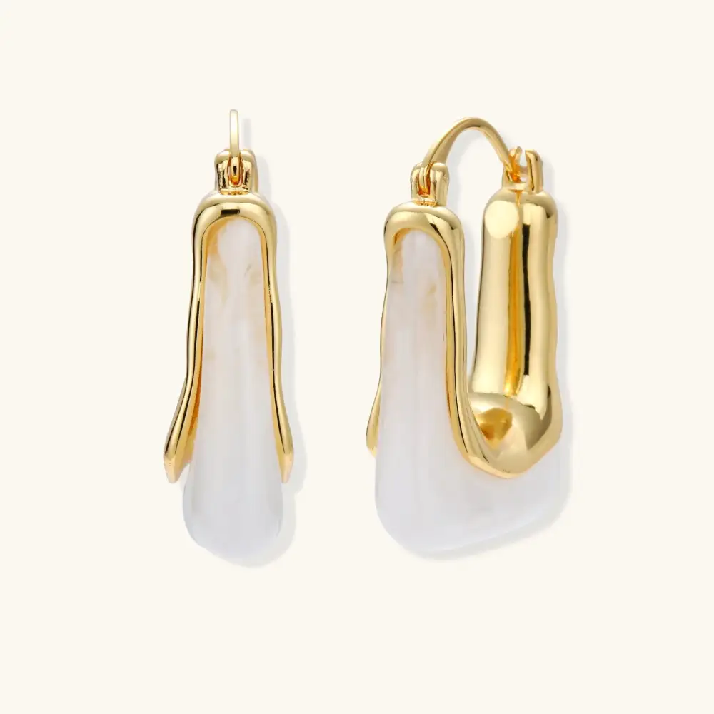 Liquid Curve Hoops