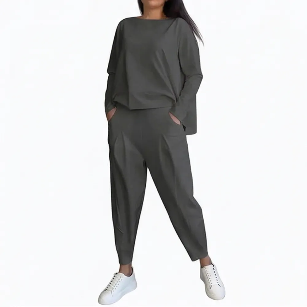 Cotton Two Piece Lounge Set