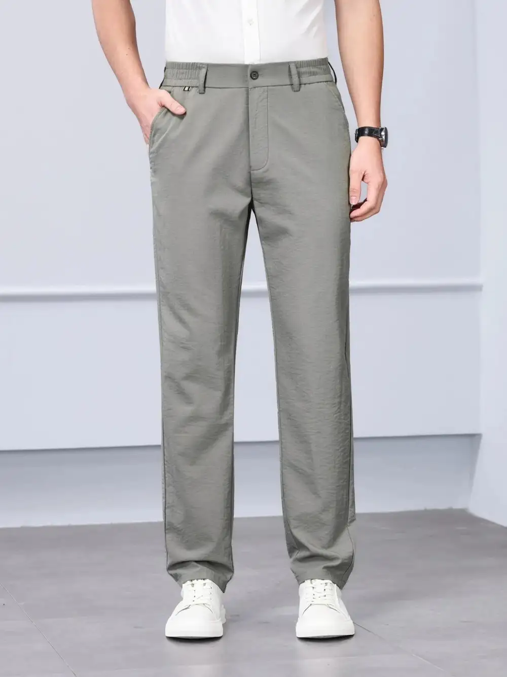 Men's Plus Size Classic Fit Dress Pants
