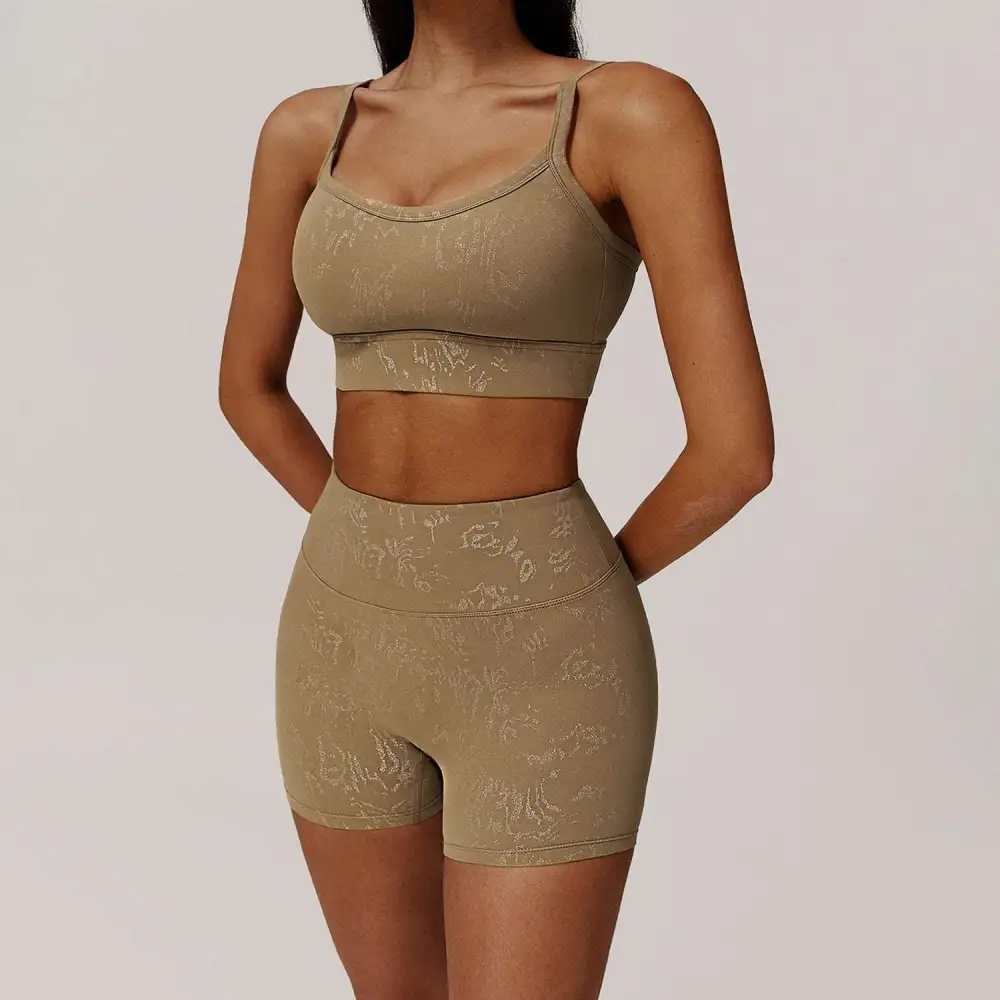 Long-Sleeve Yoga Activewear Active Set