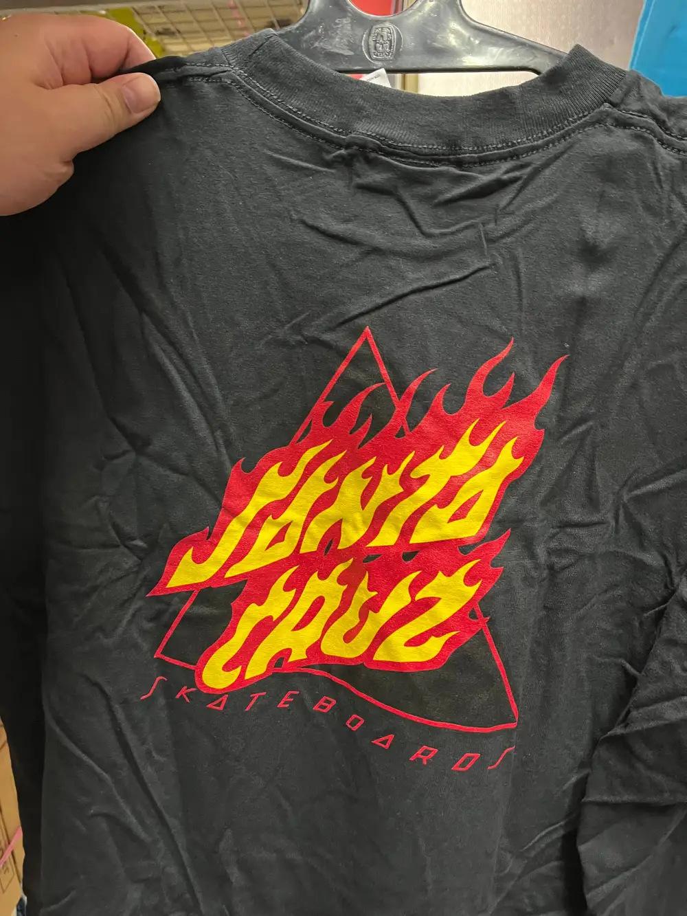 Fire Triangle Skate Graphic T-Shirt