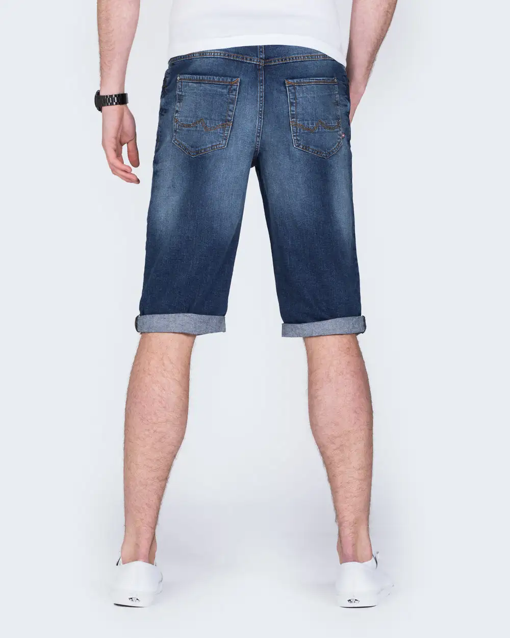 Clean Relaxed Denim Shorts