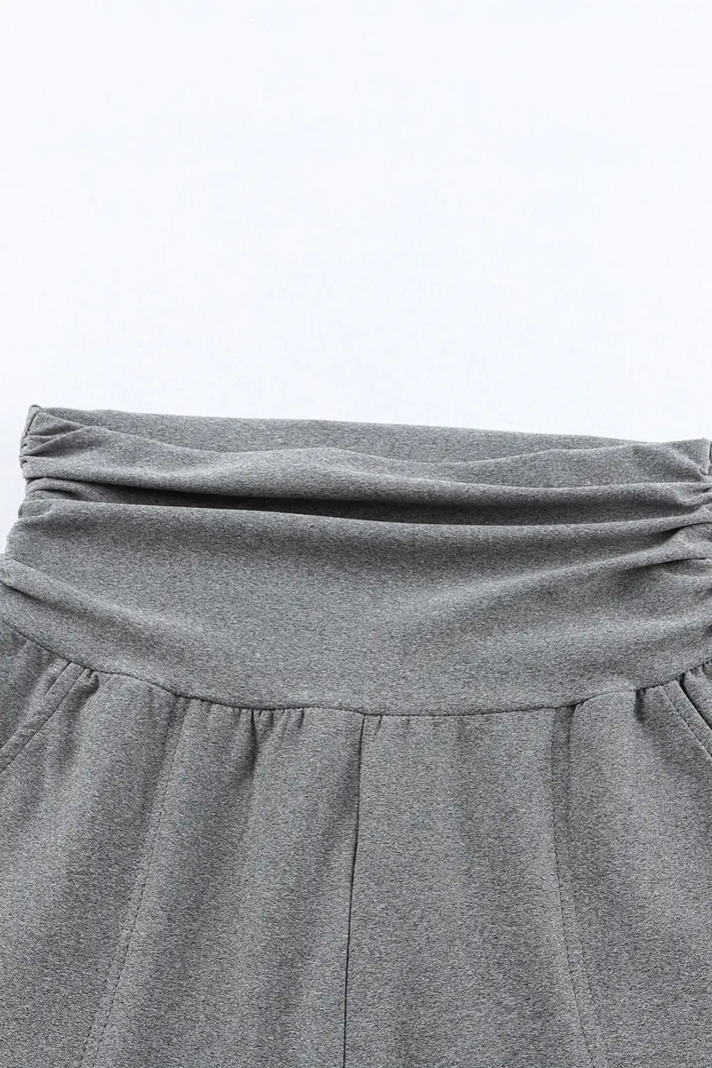 Layered High Waist Wide Leg Pants