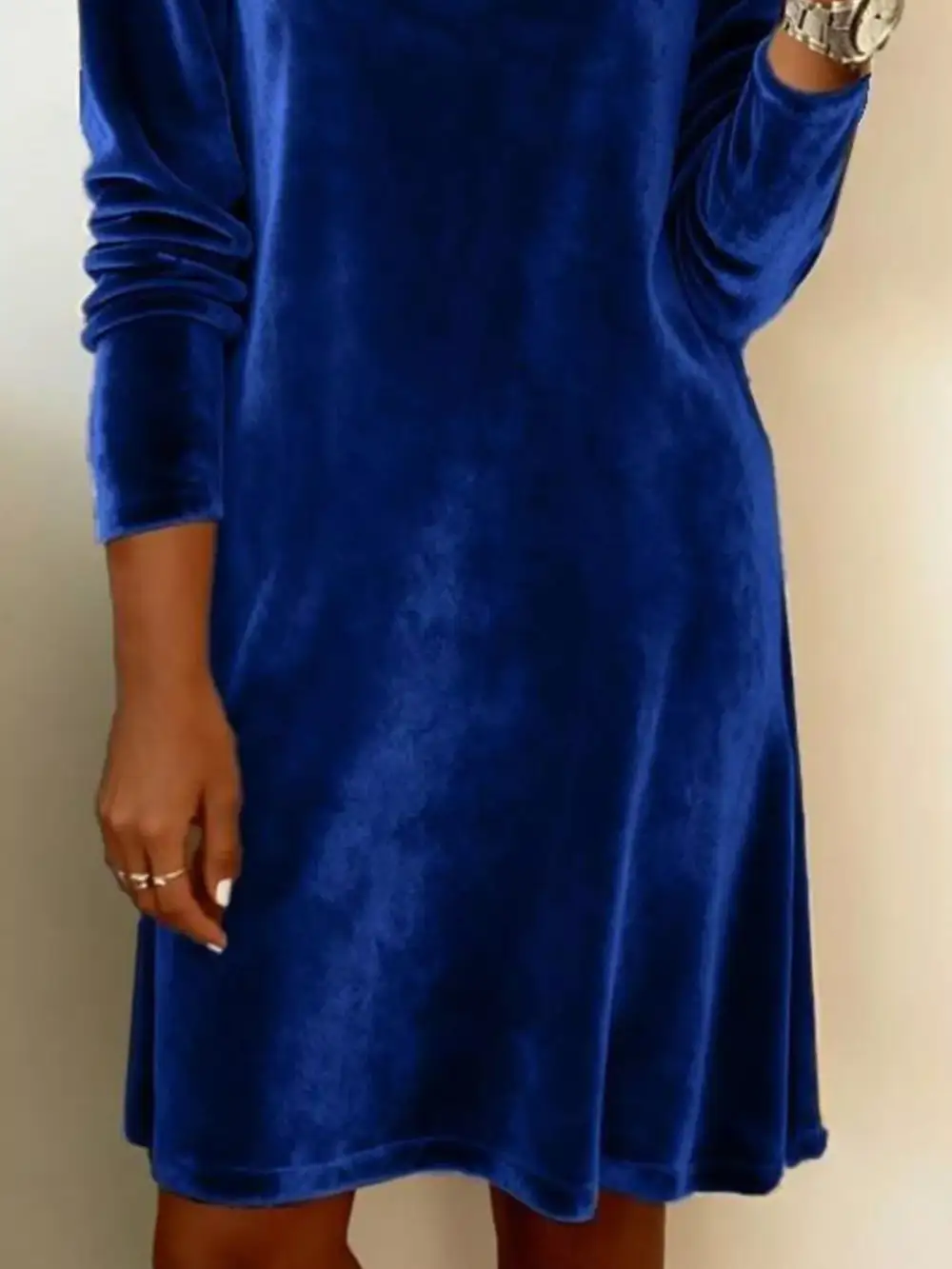Long Sleeve Maxi Side Slit Dress