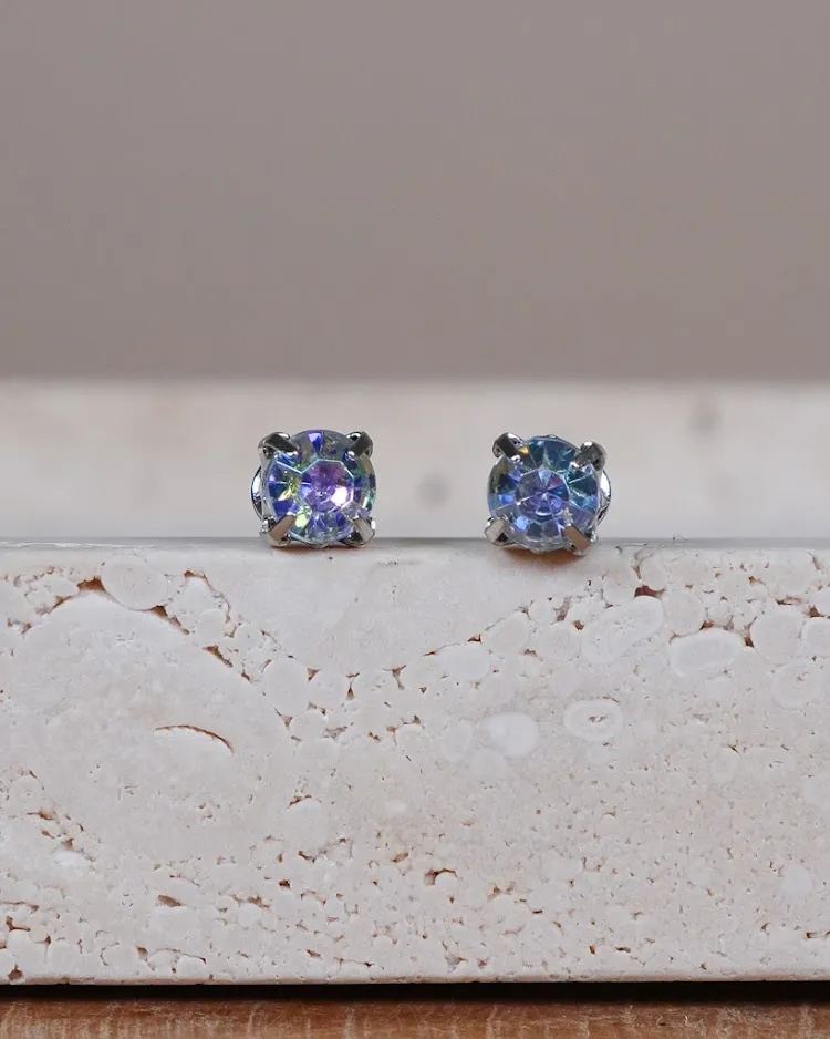 Sculpted Crescent Drop Earrings