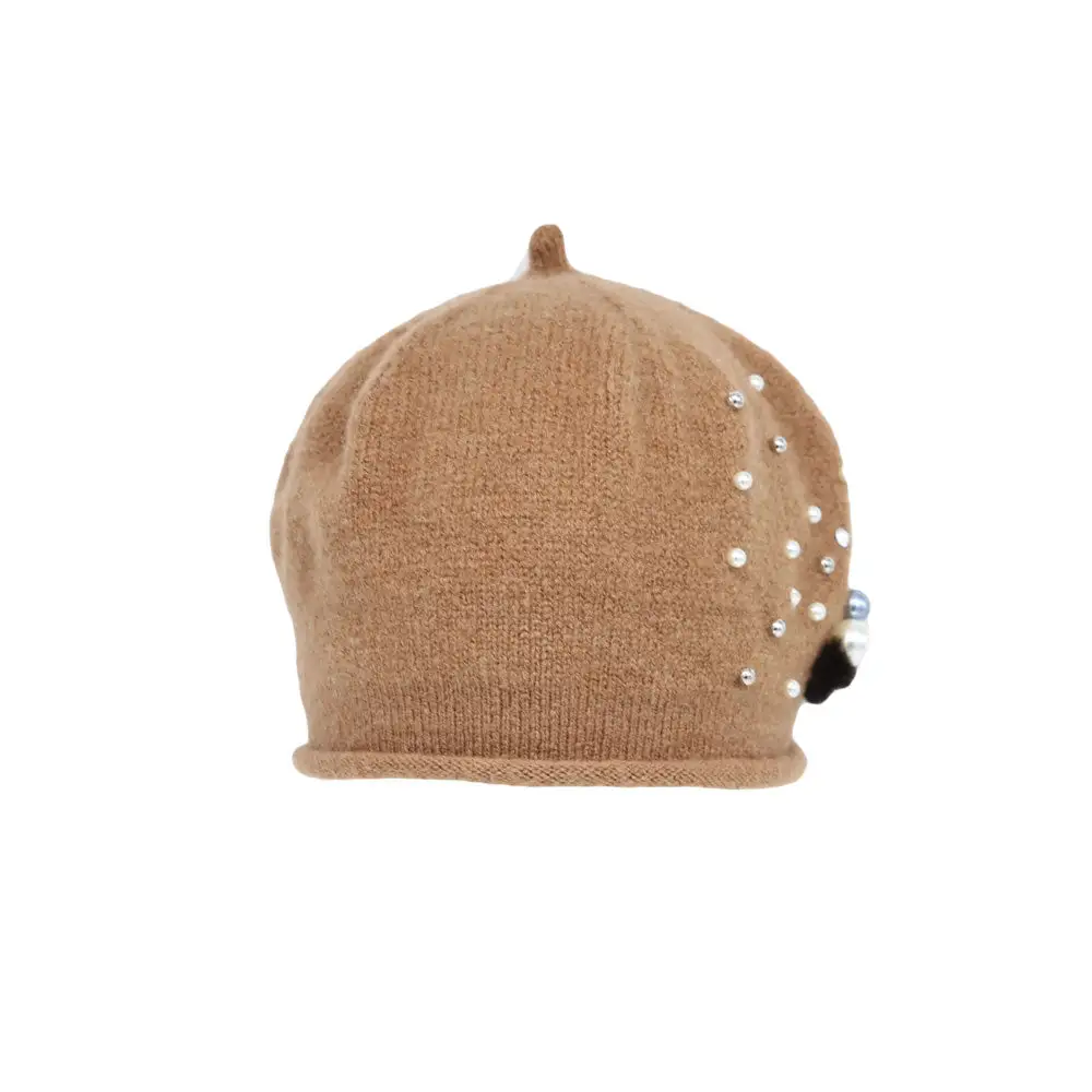 Knit Slouchy Earflap Beanie Hat