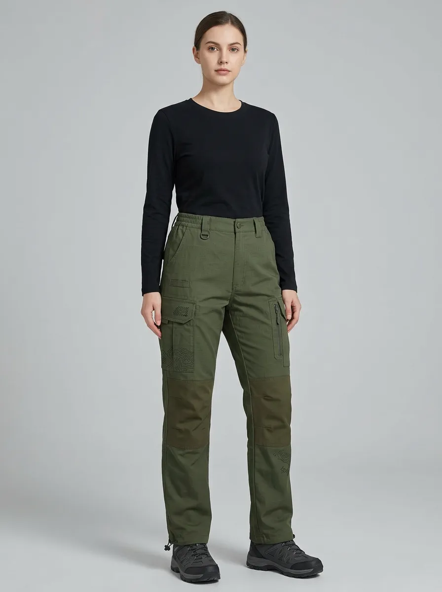 Unisex Overland Topographic Tactical Work Pants
