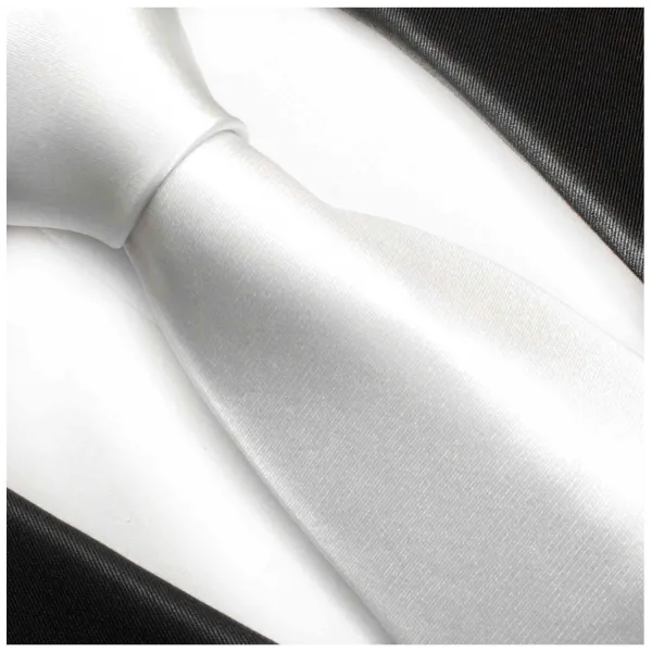 Refined Formal Silk Solid Men's Necktie With Cufflinks