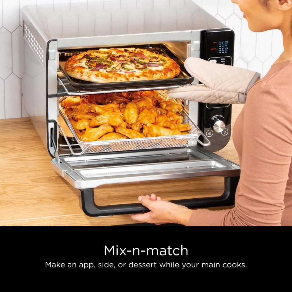 Ninja DCT451 12-in-1 Smart Double Oven with FlexDoor