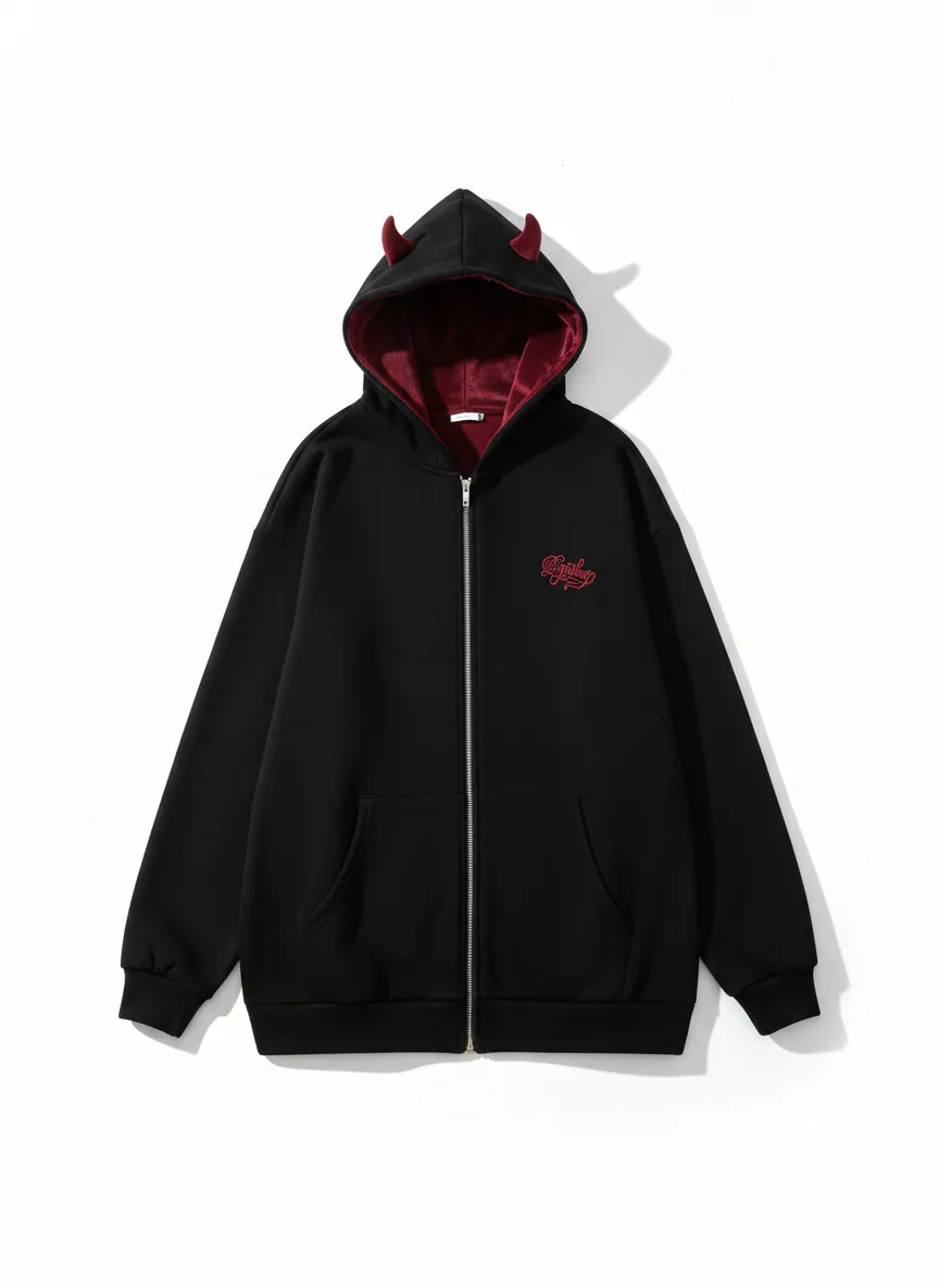 Little Devil Colorblock Hoodie