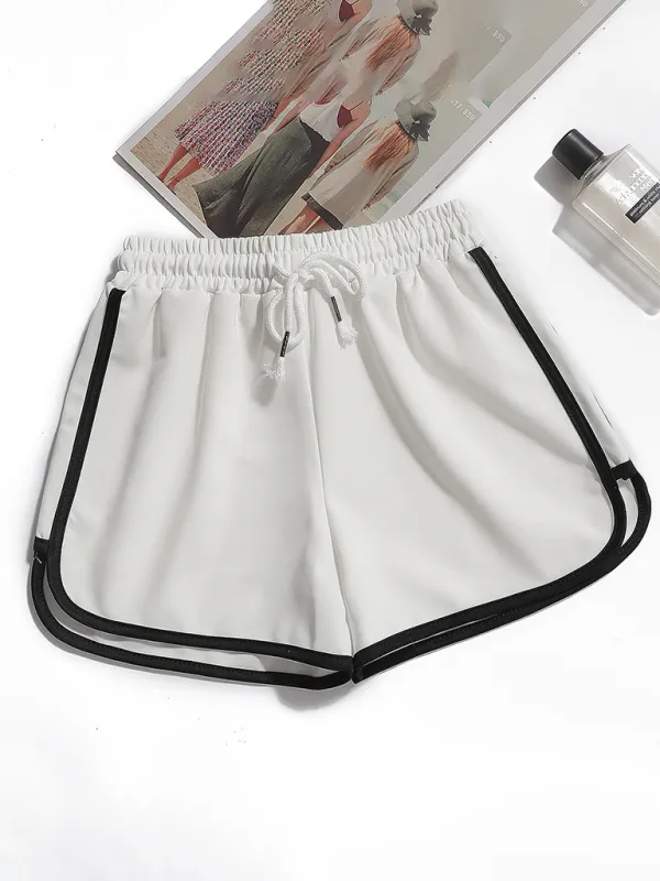 Sports Three Quarter Yoga Loose Pants Shorts