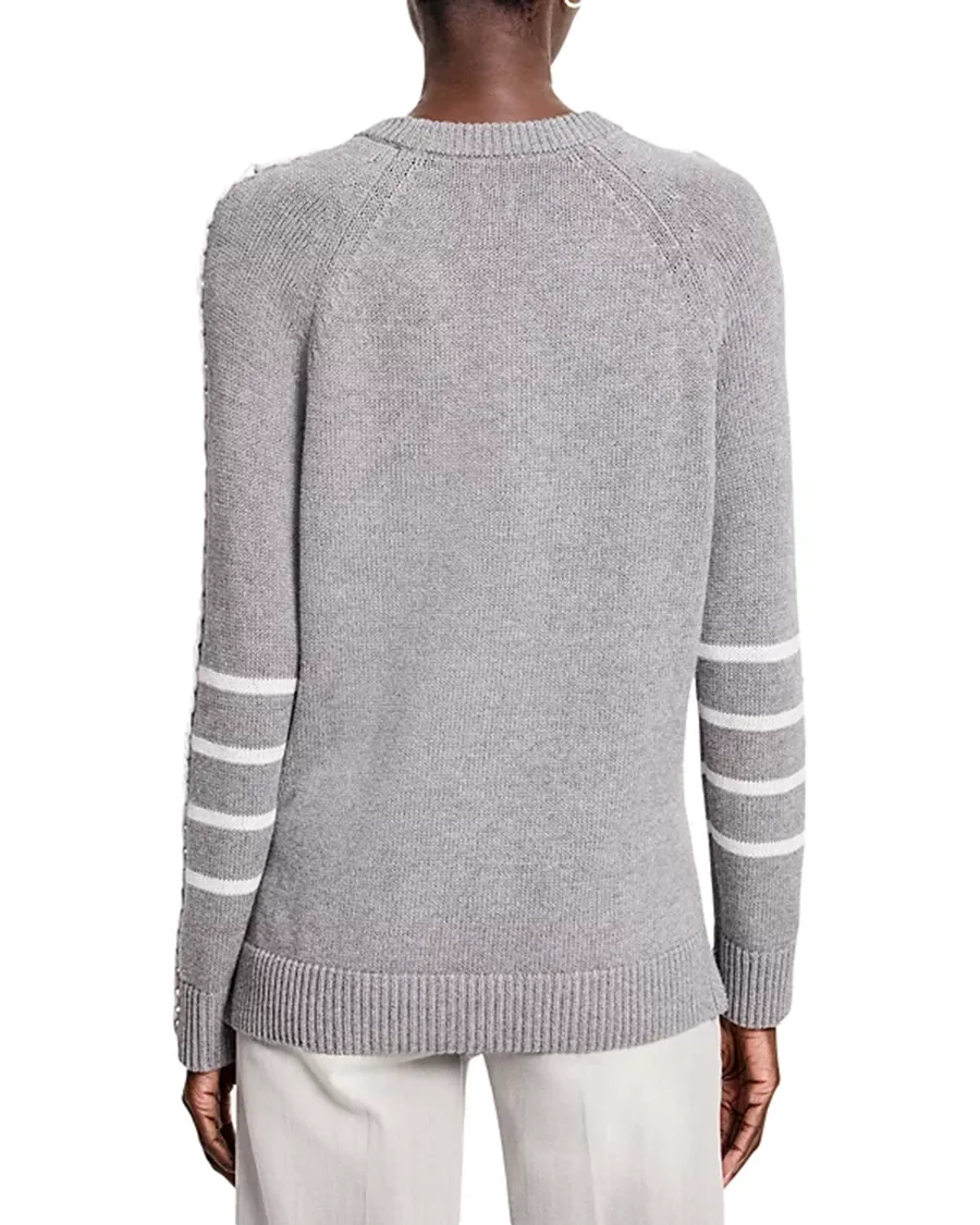 Pullover Style Dashing Down Sweater