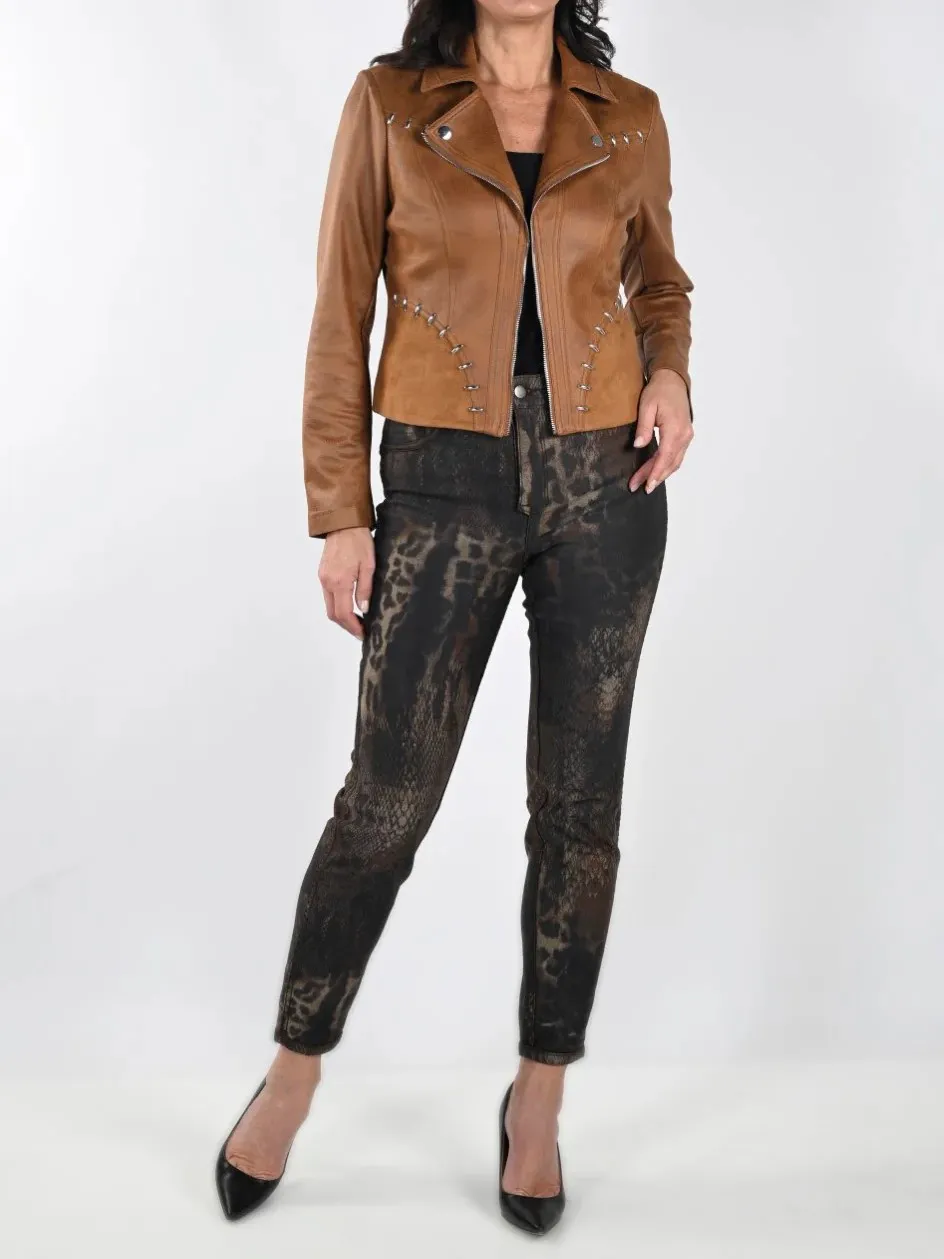 Distressed Black Denim Skinny Jeans