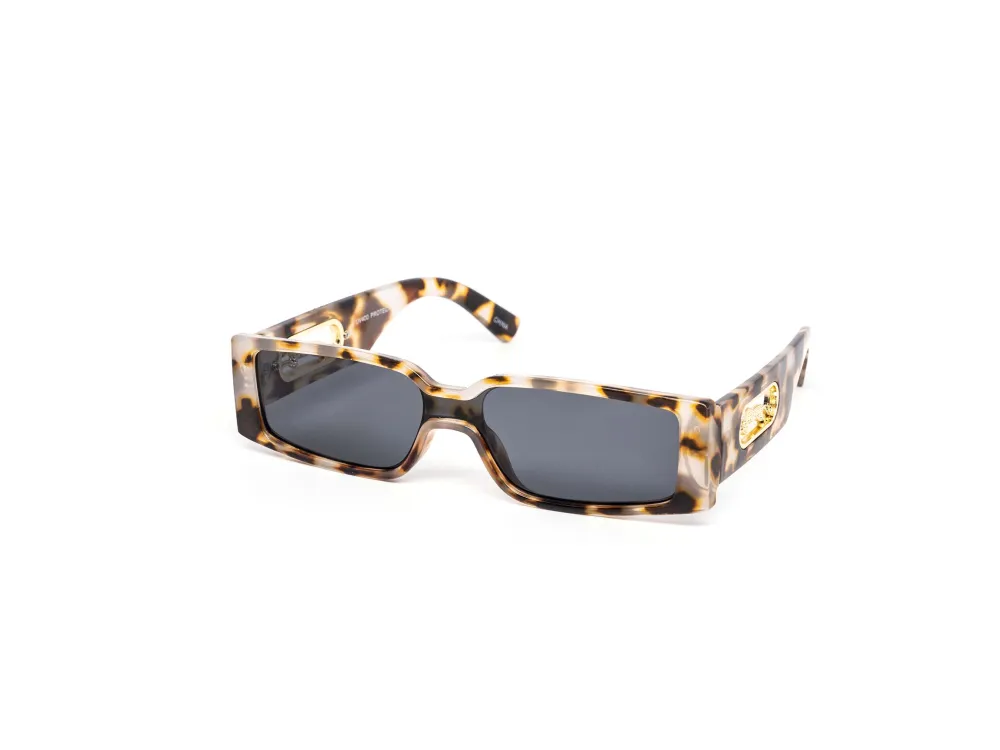 12-Pack Chunky Cat-Eye Rectangle Assorted Sunglasses