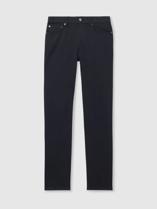 Fashionable And Simple High-End Slim Jeans