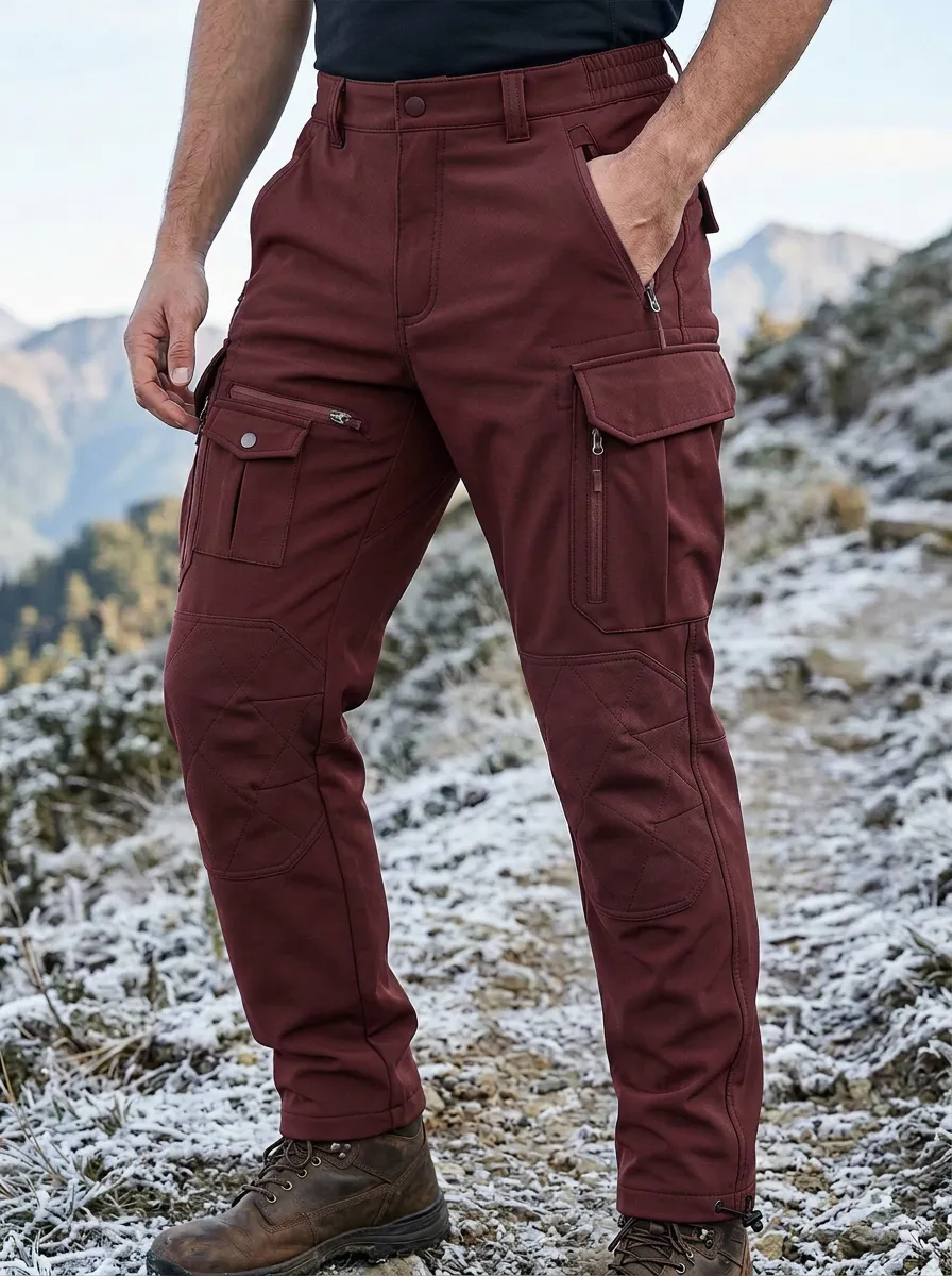 Men's Outdoor Hiking Tactical Multi-Pocket Cargo Pants