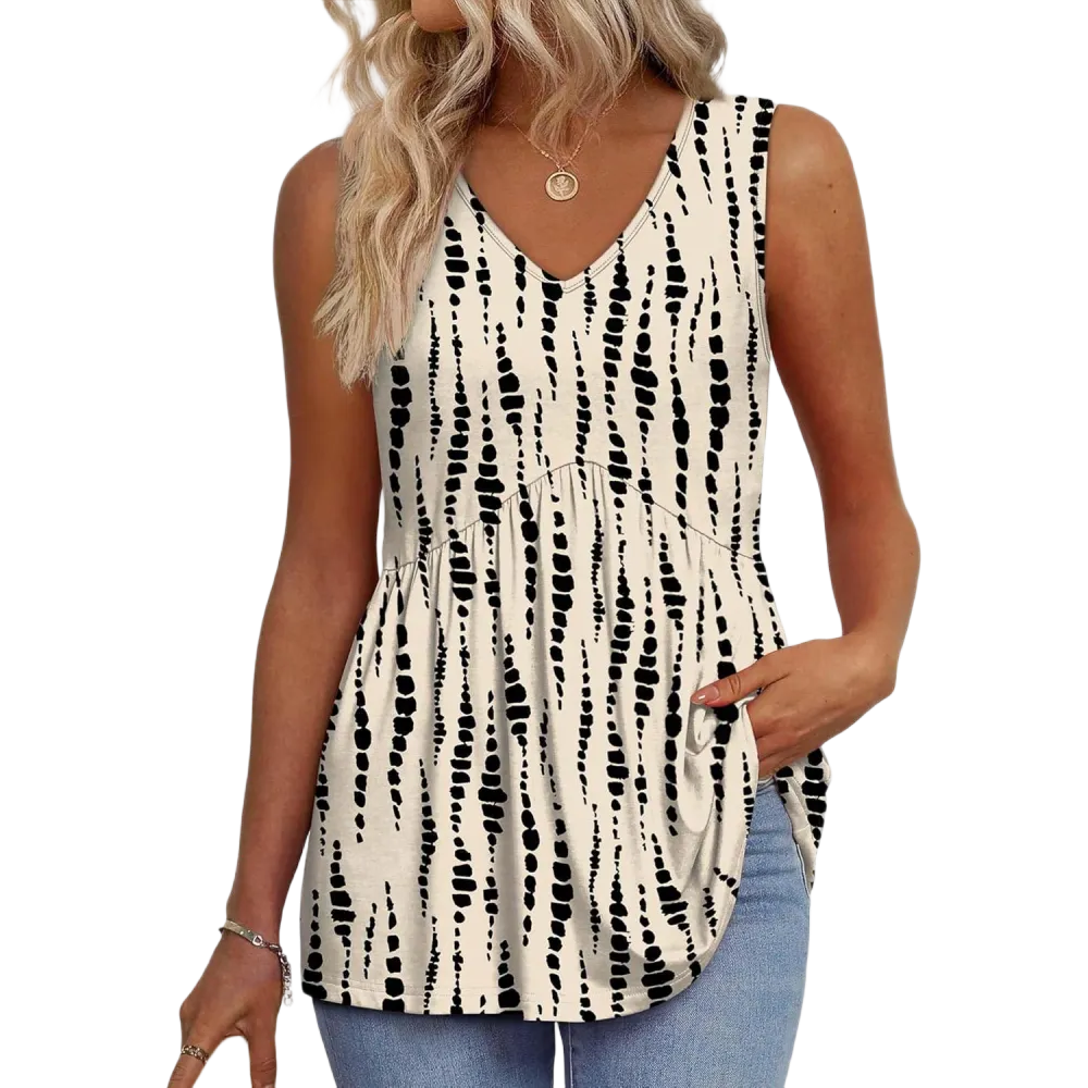 Women's V Neck Tank Tops
